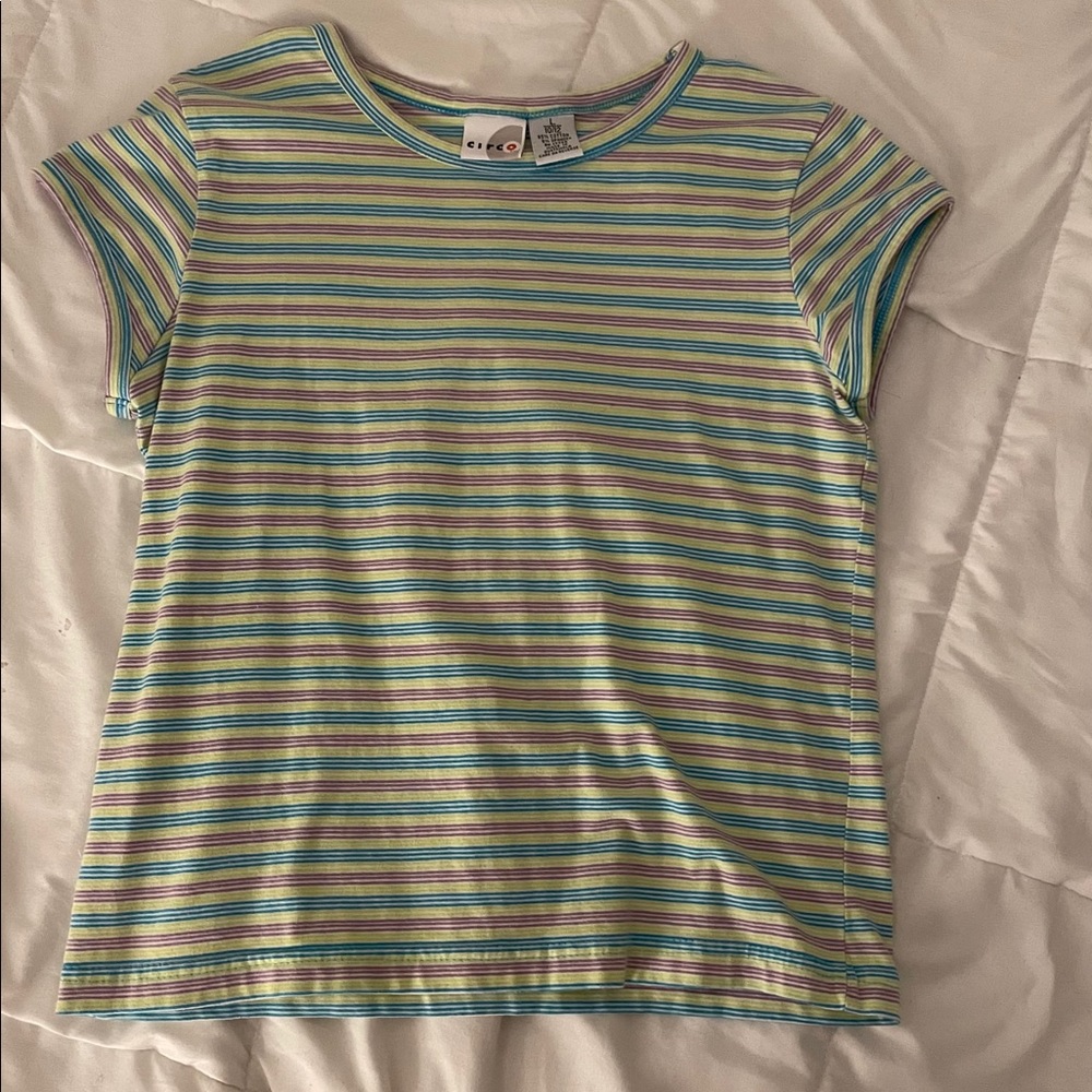 colorful baby tee